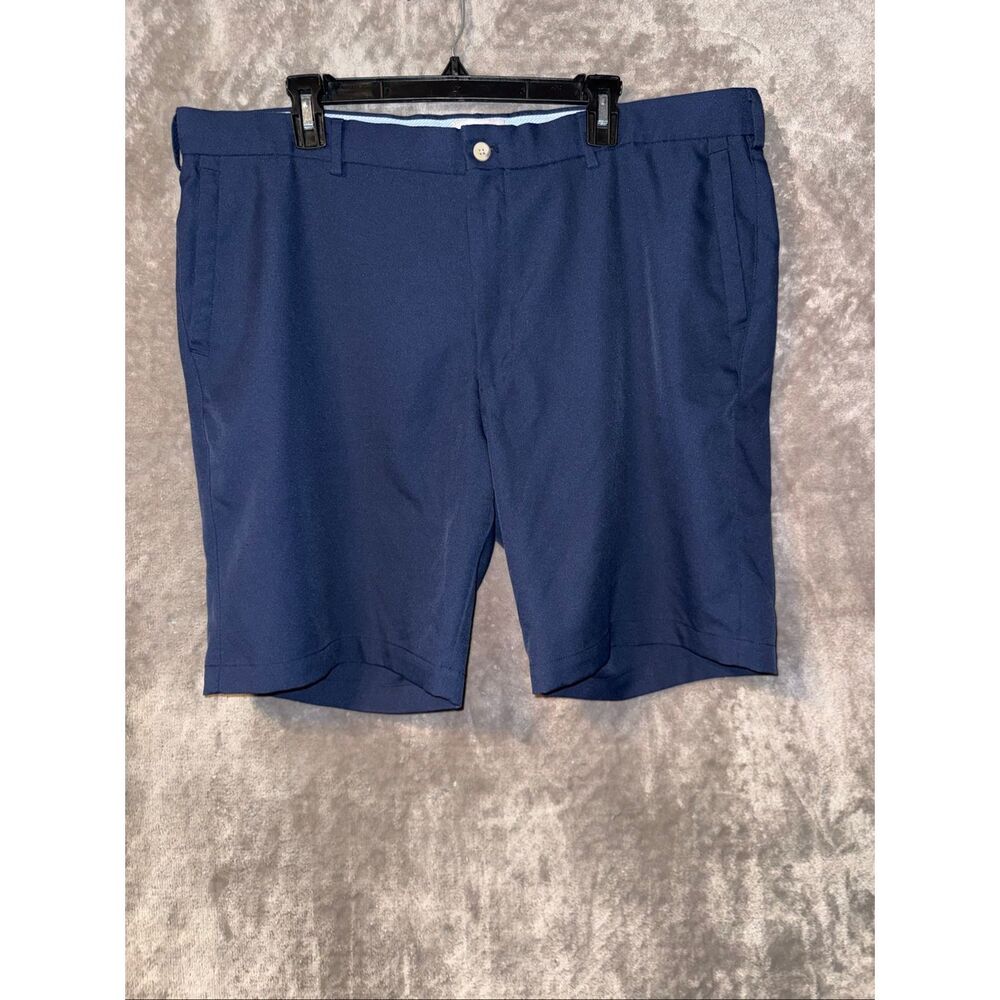Peter Millar Navy Shorts Size 40 100% Polyester Golf Business casual #783